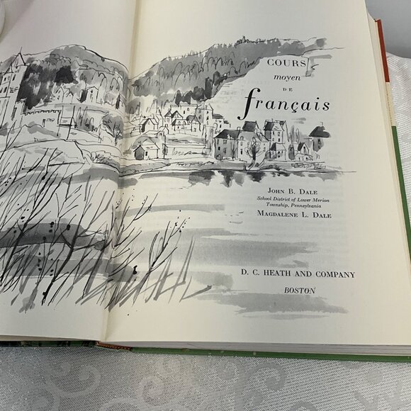 Cours Moyen De Français Hardcover Book By John B. Dale & Magdalene L. Dale - Picture 4 of 5
